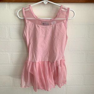 Stud Sparkle Skirted Tank Dance Leotard